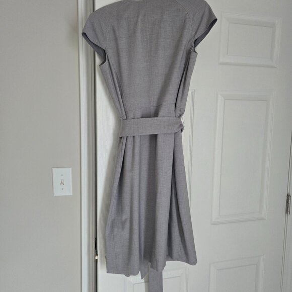 Talbots gray linen blazer - Picture 7 of 9